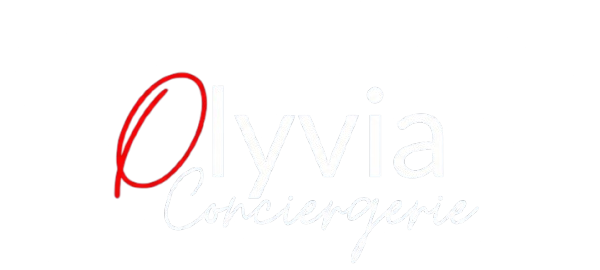 Olyvia Conciergerie Logo Blanc